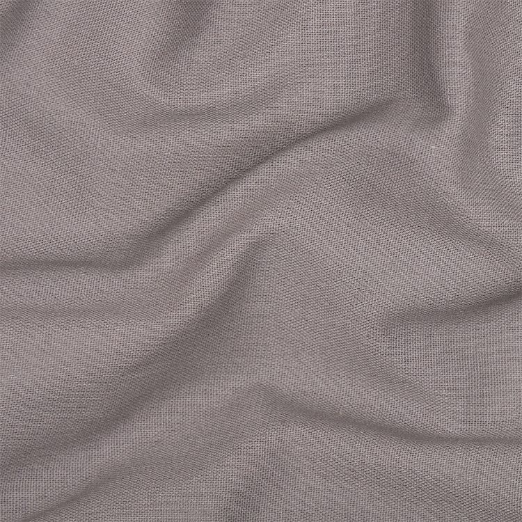 Ткань льняная, 10 м, ширина 140 см, 185 г/м², цвет: 46 серый, TBY — картинка 2