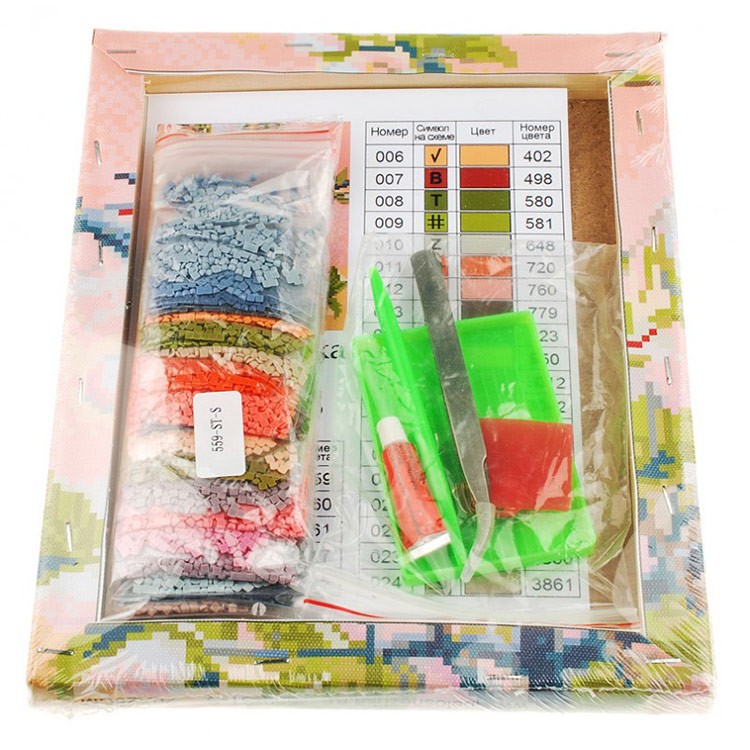 Алмазная вышивка «Весенние трели» — картинка 3