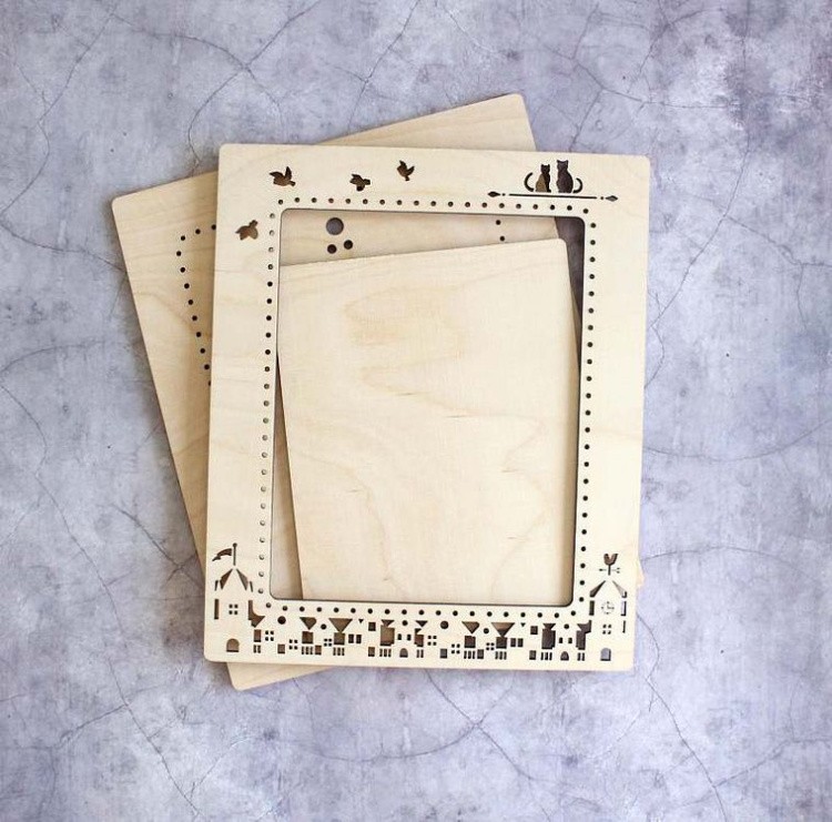 Рамка «Город», большая, 19x24 см — картинка 2