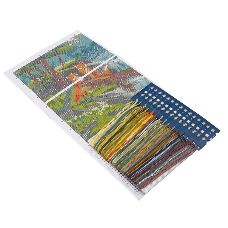 Набор для вышивания «Алтайские лисы» — картинка 2