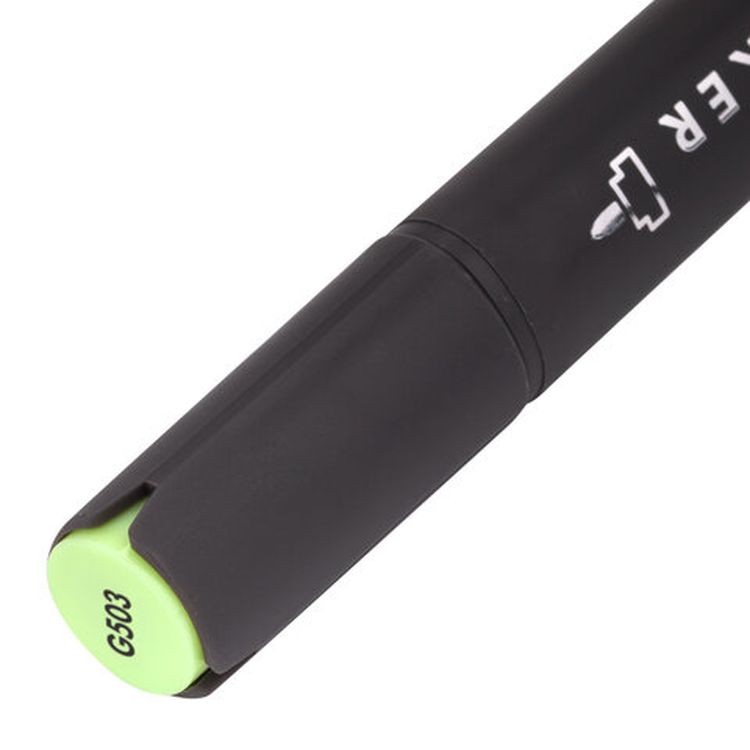 Маркер для скетчинга двусторонний 1 мм - 6 мм BRAUBERG ART CLASSIC, цвет: бледно-зеленый — картинка 5