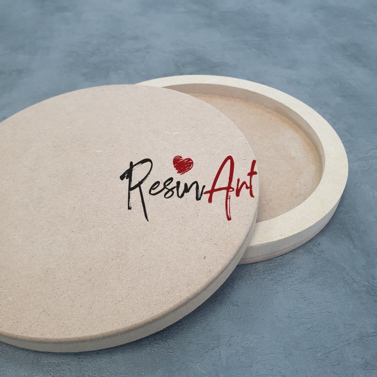 Артборд - круг на подрамнике 1,6 см (МДФ) (50 см), 1 шт., ResinArt — картинка 2