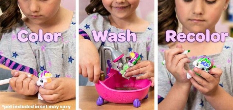 Фигурки для раскрашивания Washimals «Котята» (2 фигурки) — картинка 5