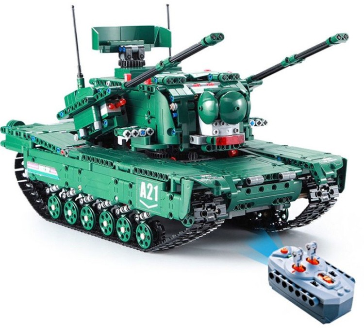 Конструктор Cada Technics Танк M1A2, 1498 деталей — картинка 2