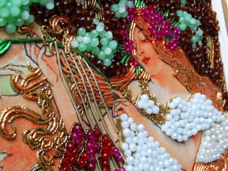 Набор вышивки хрустальными камнями «Весна» — картинка 11