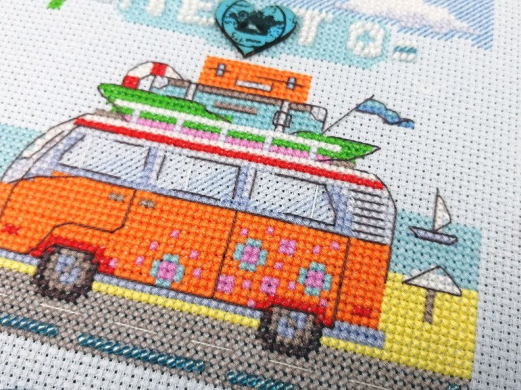 Набор для вышивания «К морю» — картинка 4