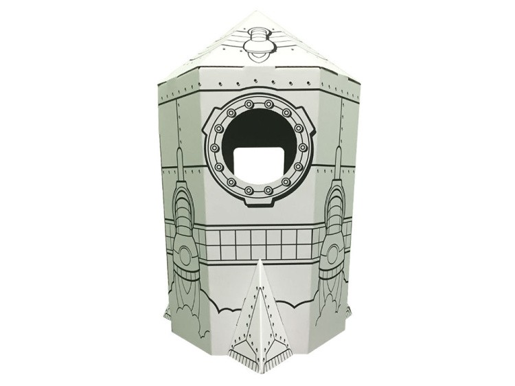 Игрушка-раскраска из картона «Ракета Галилео» — картинка 4