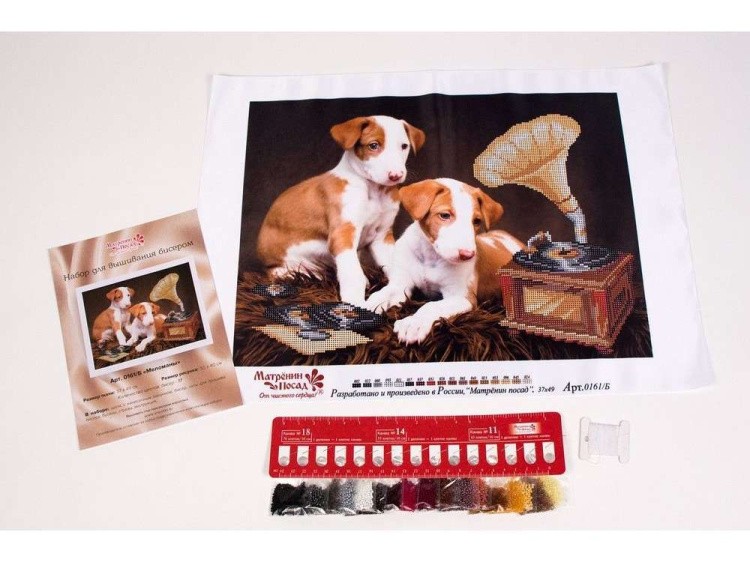 Набор вышивки бисером «Меломаны» — картинка 2