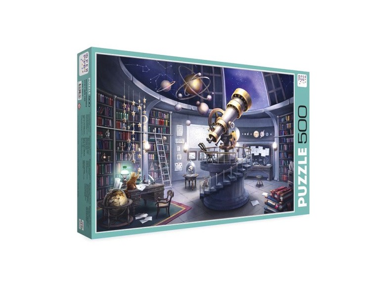 Пазлы «Комната астронома» — картинка 2