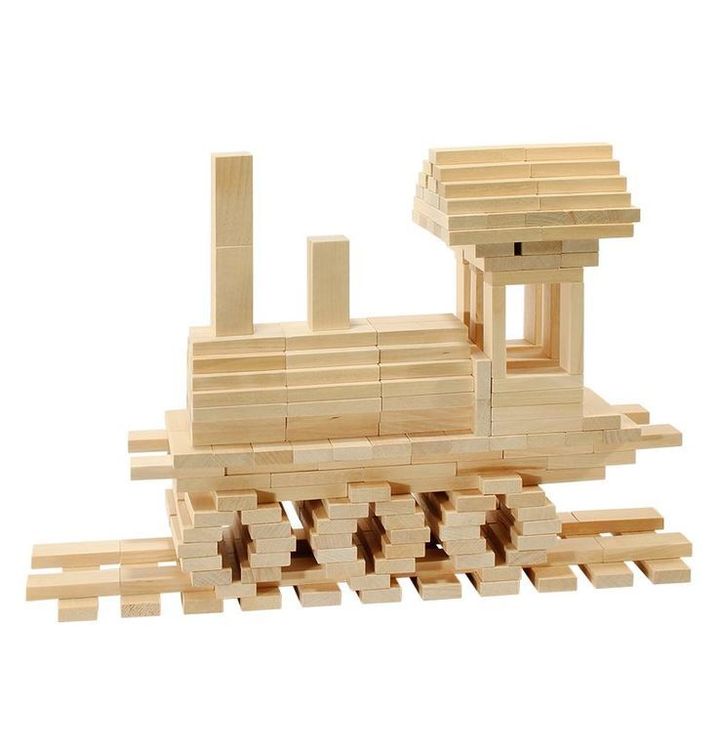 Строительный набор Пелси №3 «Кусочки-брусочки» — картинка 4