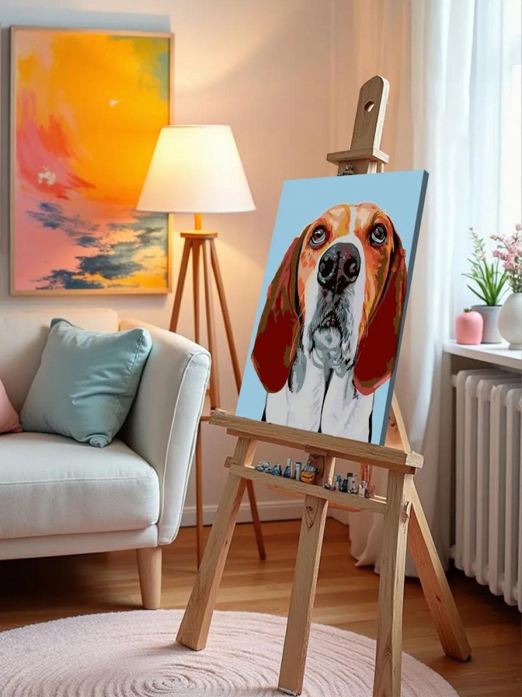 Картина по номерам «Апполон» — картинка 9