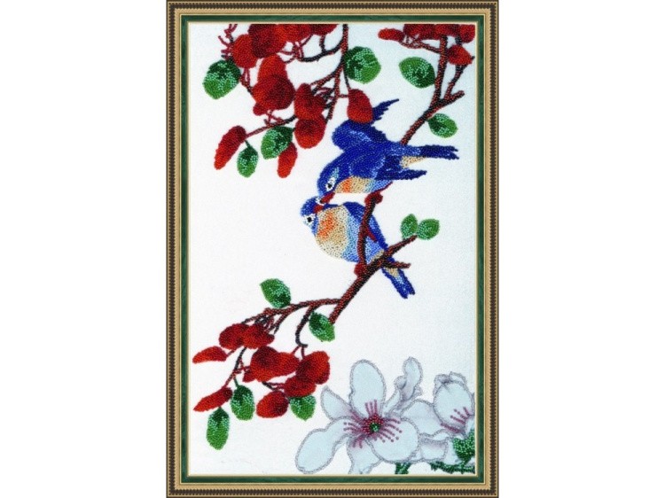 Набор вышивки бисером «Неразлучники» — картинка 2