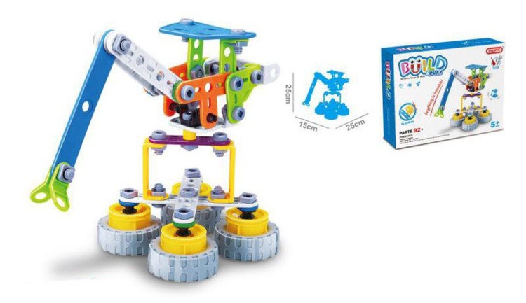 Транспортный конструктор Hanye «Башенный кран» — картинка 2