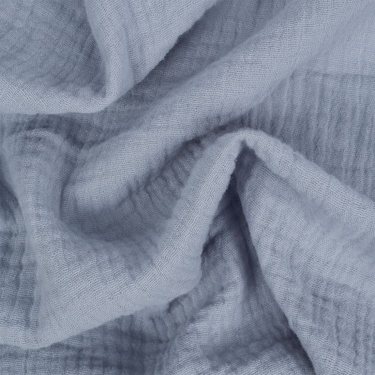 Ткань Муслин, 5 м x 130 см, 125 г/м², цвет: светло-серый, TBY — картинка 3