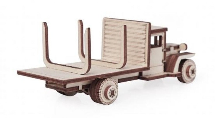 Конструктор из дерева «Грузовичок Лесовоз», Армия России — картинка 4