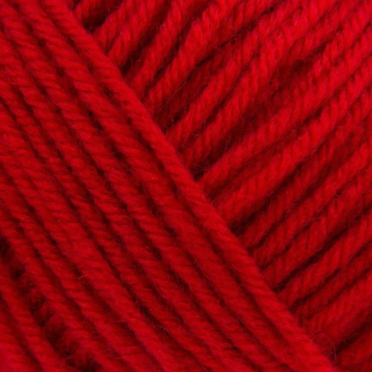 Пряжа из Троицка Кроха (88), красный мак, 5 шт. по 50 г — картинка 3