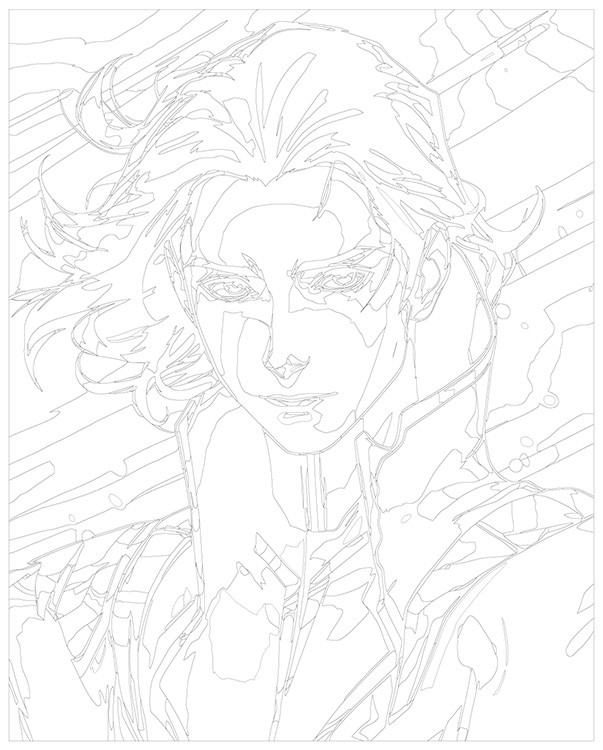 Картина по номерам «Марвел Marvel: Бог обмана Локи аниме 2» — картинка 3