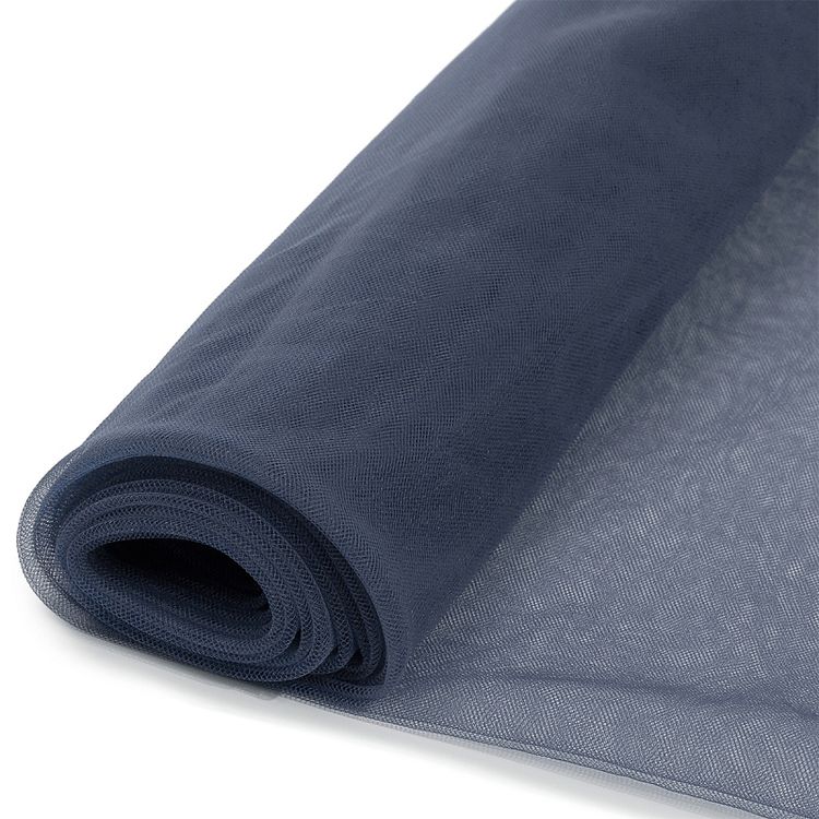 Еврофатин мягкий матовый Hayal Tulle, 5 м, ширина 300 см, цвет: сумрачно серый, Hayal — картинка 4