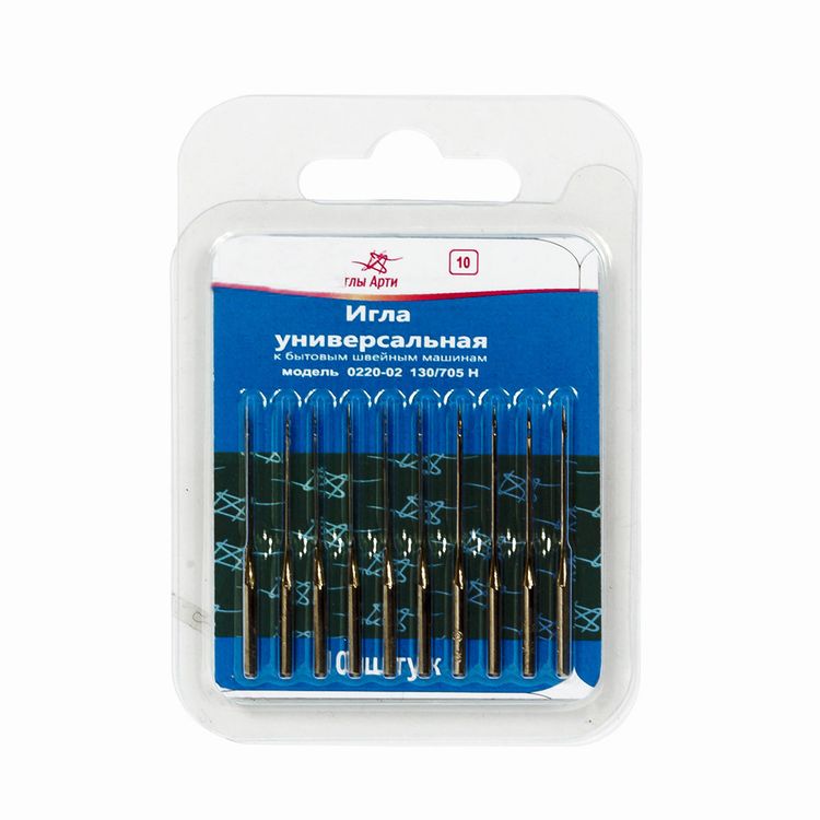 Иглы для бытовых швейных машин, №70, универсальные, Арти — картинка 2