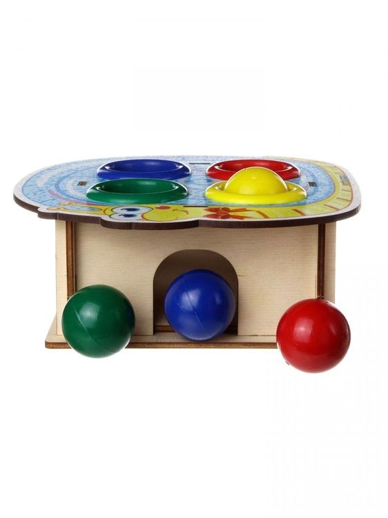 Стучалка цветная «Улитка», 4 отверстия — картинка 6