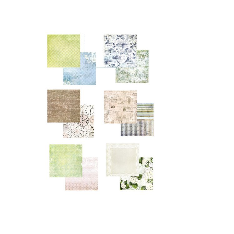 Набор бумаги «Бег времени» — картинка 5