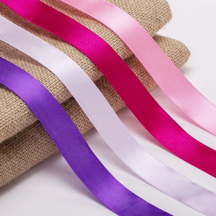 Лента атласная, ширина 25 мм, набор №3, 4 цвета по 23 м, Brauberg — картинка 3