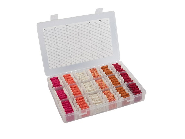 Органайзер для ниток мулине Gamma, цвет: прозрачный — картинка 2