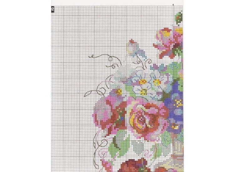 Набор для вышивания «Цветочный этюд» — картинка 3
