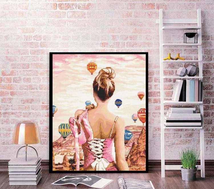 Алмазная вышивка «В Каппадокию» — картинка 3