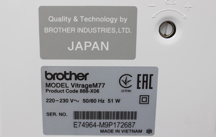 Швейная машина бытовая Brother VITRAGE — картинка 16