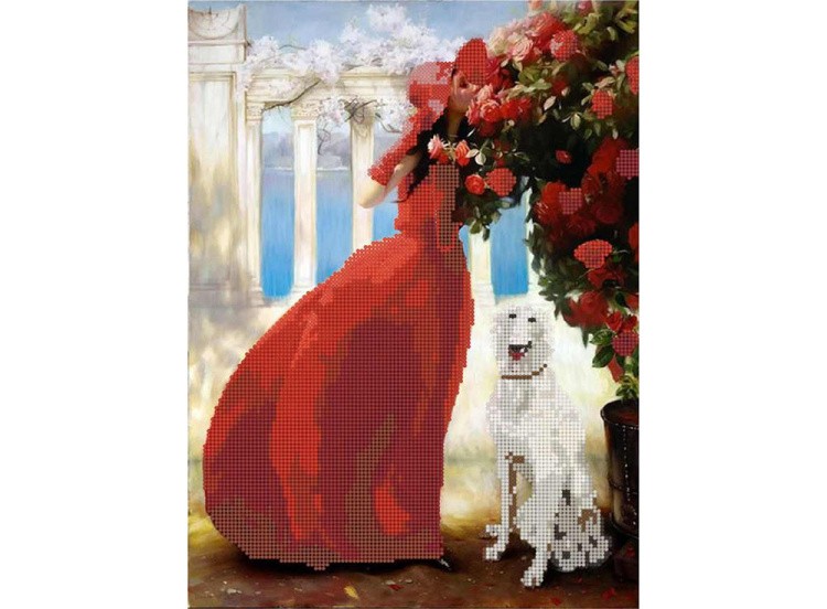 Набор вышивки бисером «Леди» — картинка 2