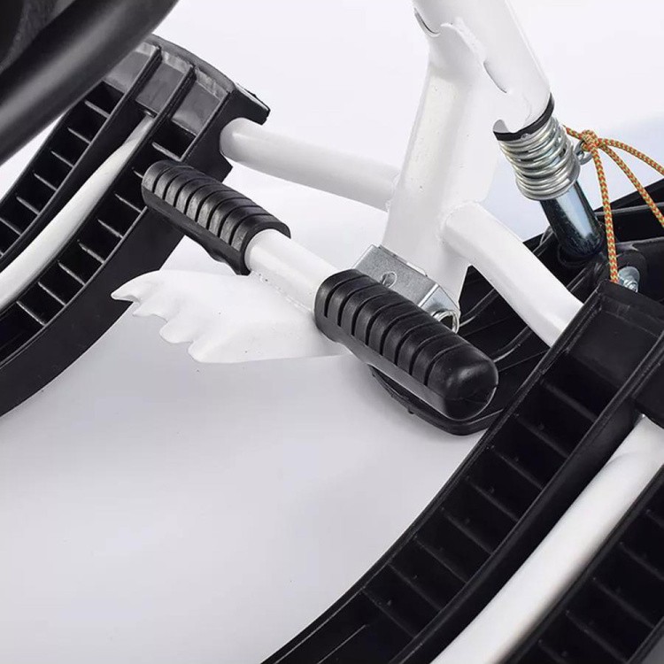 Снегокат детский 505 TWINS BABY PUSH со спинкой для двоих — картинка 6