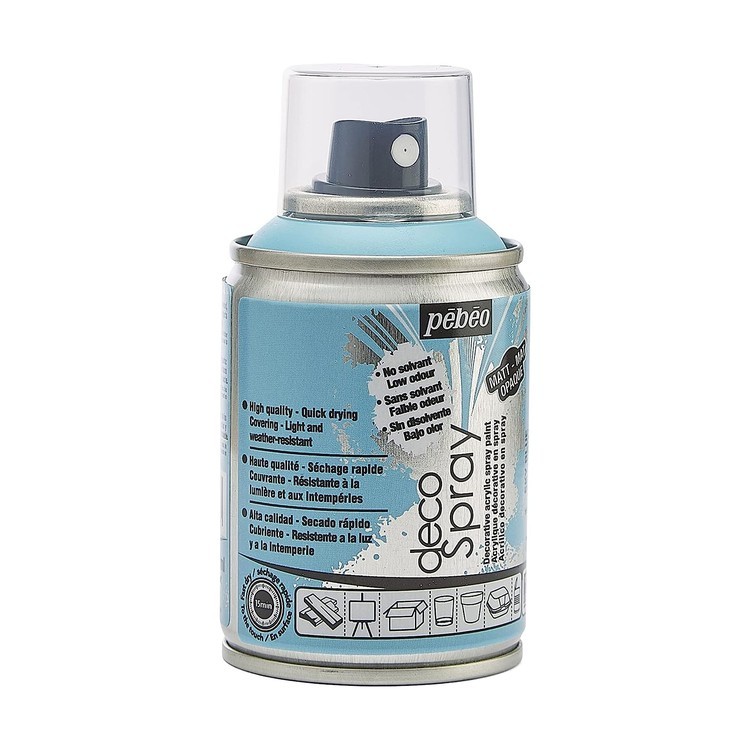 Краска на водной основе decoSpray, 093716 Небесно-голубой — картинка 4