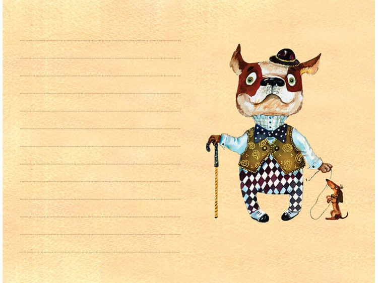 Пёсики в блокнотике. Лохматые записки. Спаниель — картинка 6