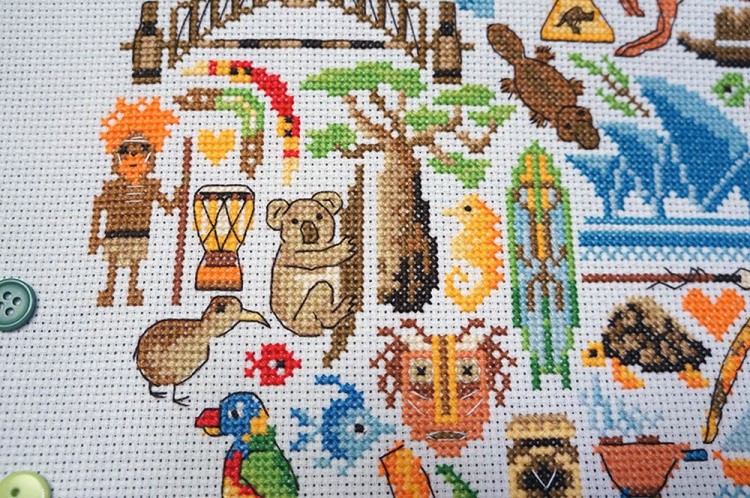 Набор для вышивания «Австралия» — картинка 4