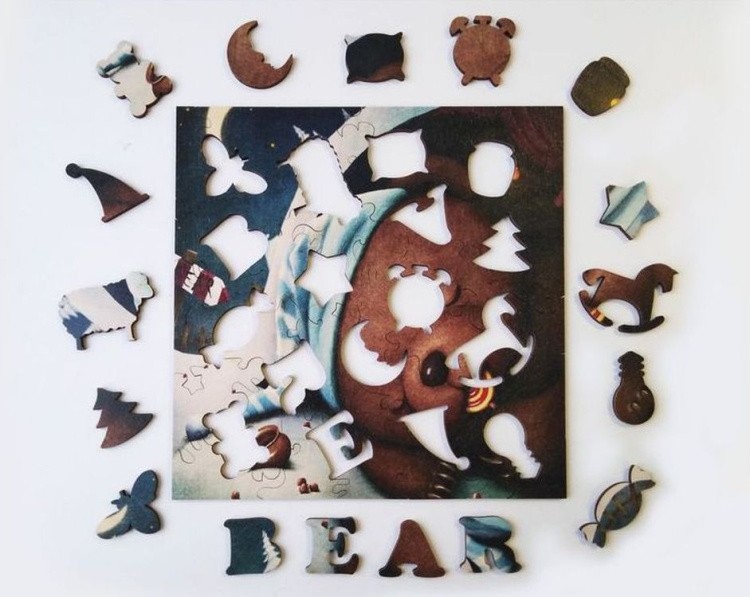 Фигурный пазл «Сладкий сон» — картинка 3