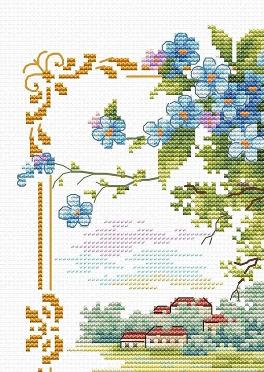 Набор для вышивания «Родные просторы. Незабудки» — картинка 4