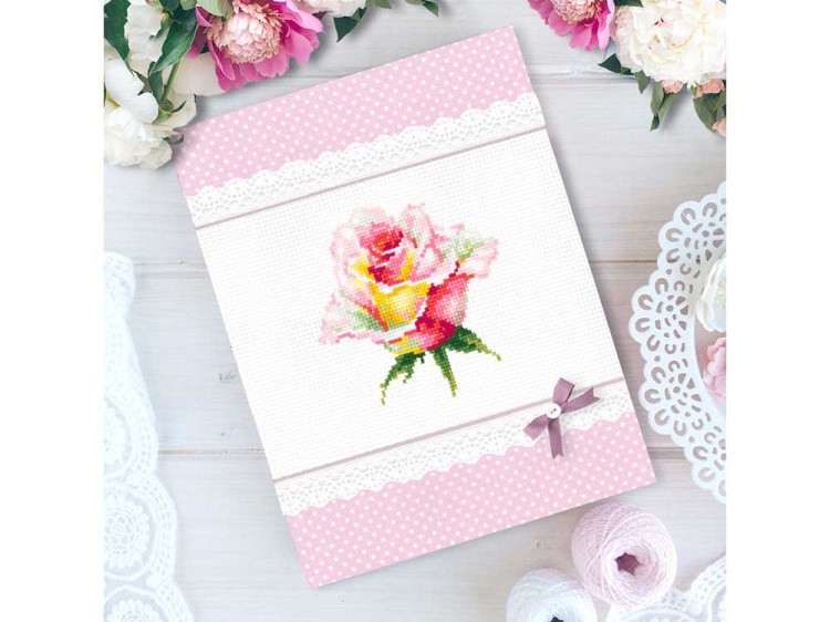 Набор для вышивания «Нежная роза» — картинка 5