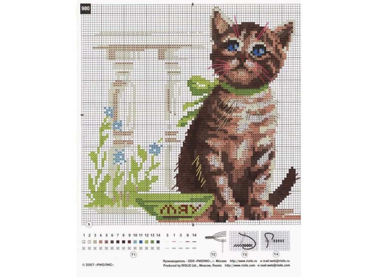Набор для вышивания «Мяу!» — картинка 2