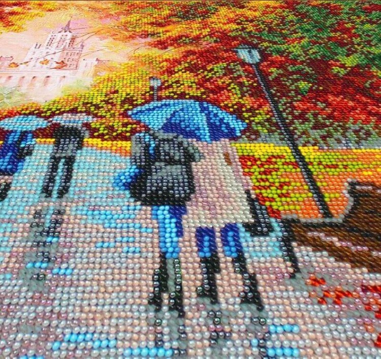 Набор для вышивания «Осенний парк» — картинка 3