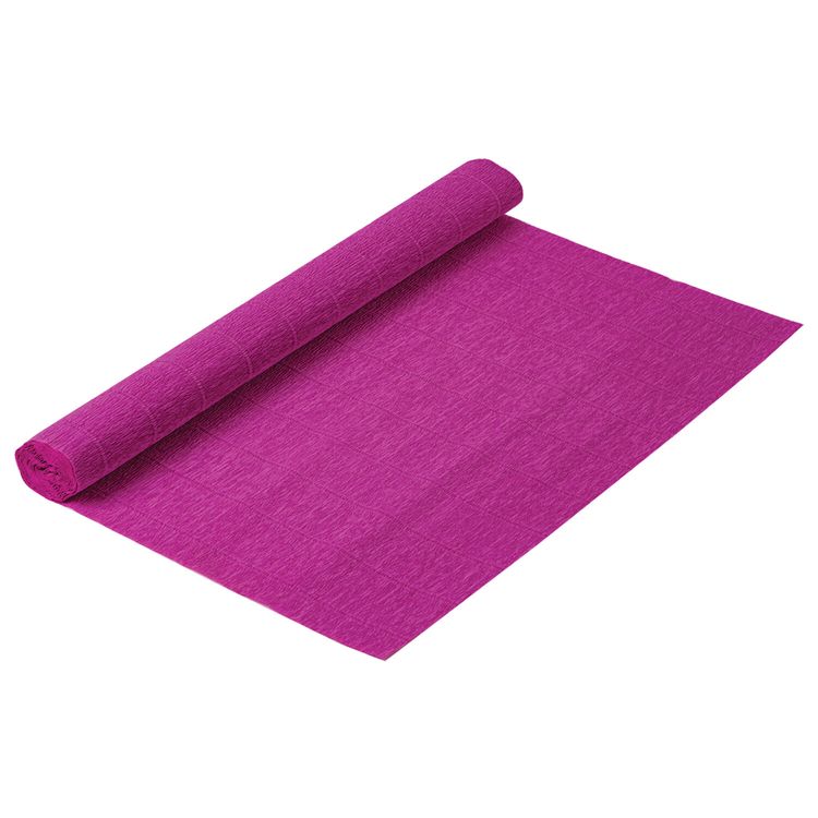 Бумага гофрированная Fiore 140 г/м2, цикламен (972), 50х250 см, Brauberg — картинка 2