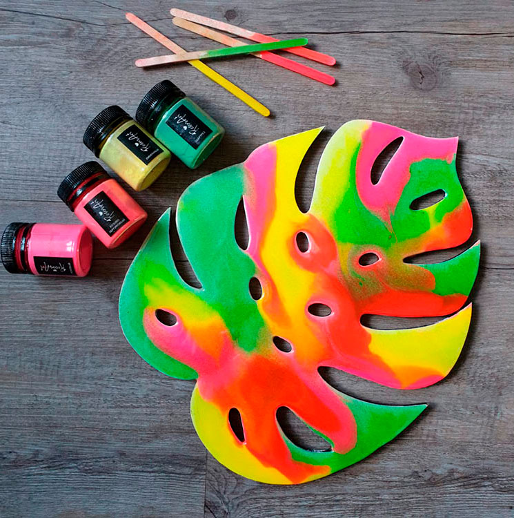 Флуоресцентный пигмент для смолы - шартрез 10 мл, ResinArt — картинка 2