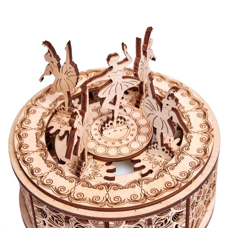 Конструктор из дерева «Танцующие балерины», Wood Trick — картинка 2