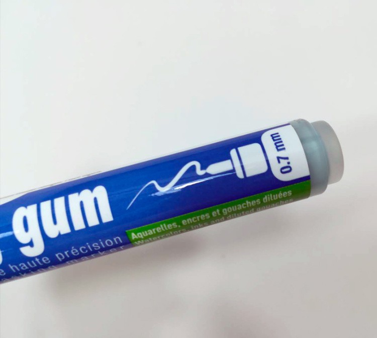 Маскирующий маркер Drawing gum 0,7 мм, 5,5 мл, Pebeo — картинка 6