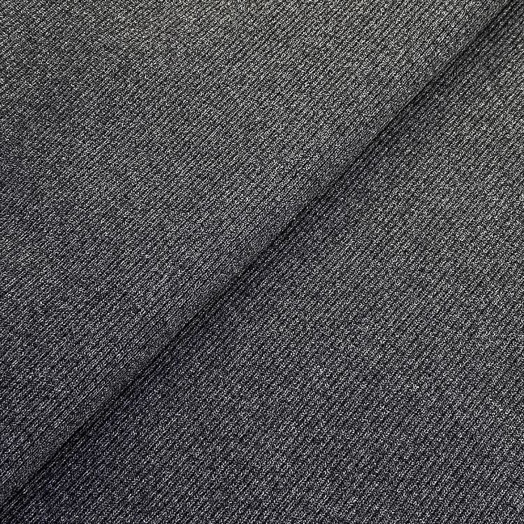 Ткань трикотаж Кашкорсе с лайкрой, 3 м x 120 см, 350 г/м², цвет: антрацит, TBY — картинка 3