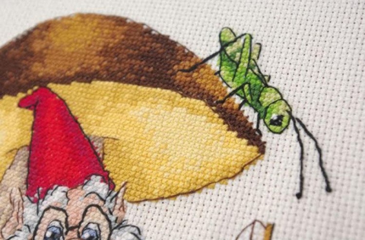 Набор для вышивания «Под грибочком» — картинка 3