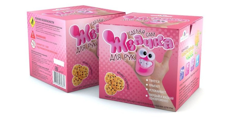 Набор Юного химика Жвачка для рук «Печенька» — картинка 2