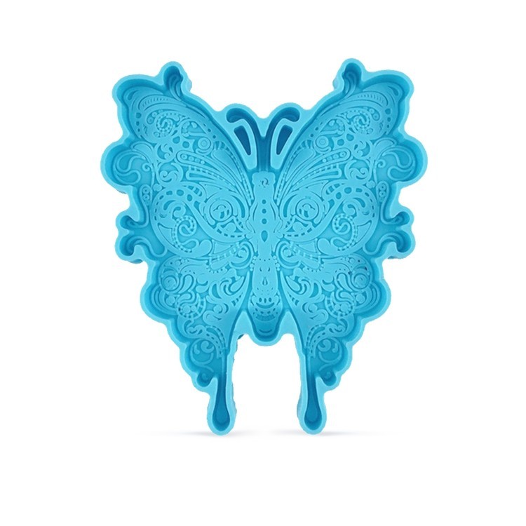Силиконовый молд - Подстаканник бабочка, 13х11 см