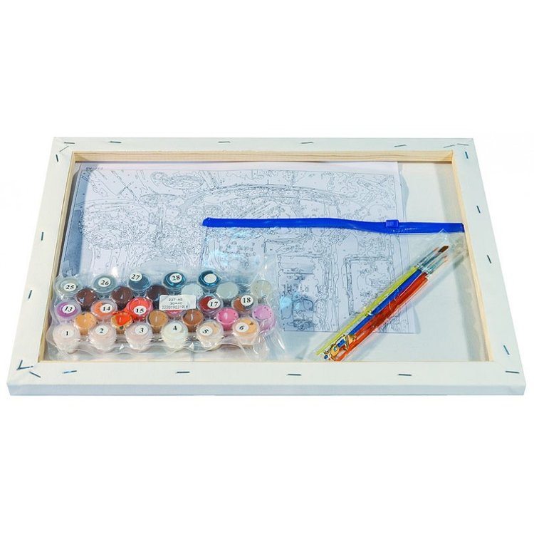 Картина по номерам «Дегустация» — картинка 3