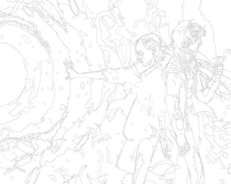 Картина по номерам «Очень странные дела ОСД: Майк и 11 арт» — картинка 3